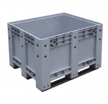 Solid Plastic pallet box for 1200x1000x760mm
